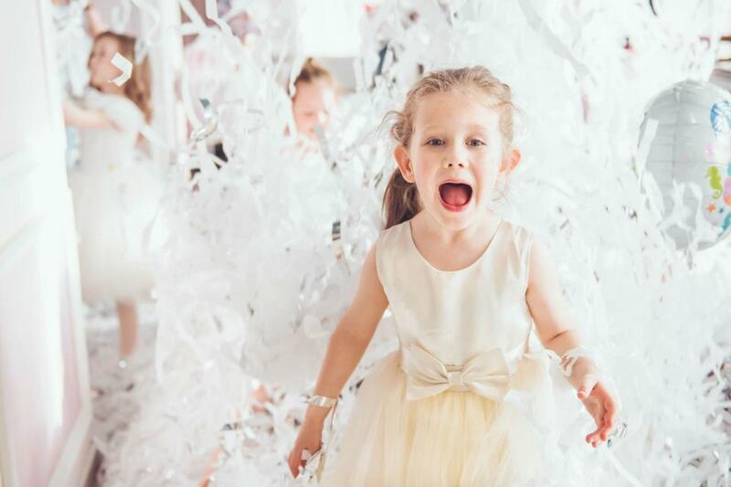 Бумажное шоу на День Рождения